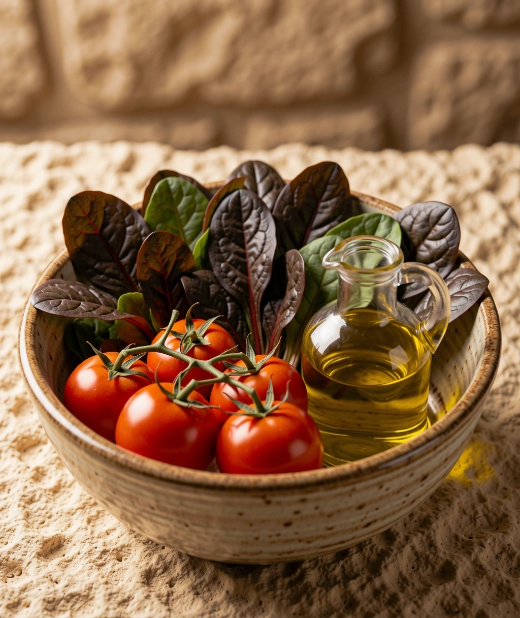 Seasonal Mediterranean ingredients